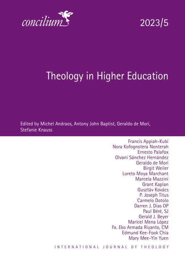 Cover of Concilium 2023/5, Theology in Higher Education