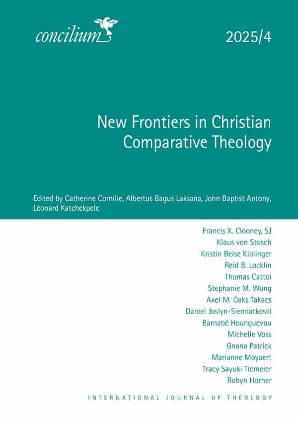 Cover of Concilium 2025/4, New Frontiers in Christian Comparative Theology